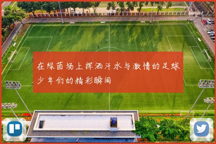 在绿茵场上挥洒汗水与激情的足球少年们的精彩瞬间